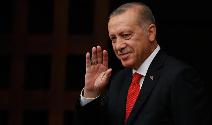Erdoğan'dan torun ziyareti