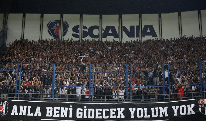 Beşiktaşlı taraftarlardan, Fenerbahçe yönetimine teşekkür 
