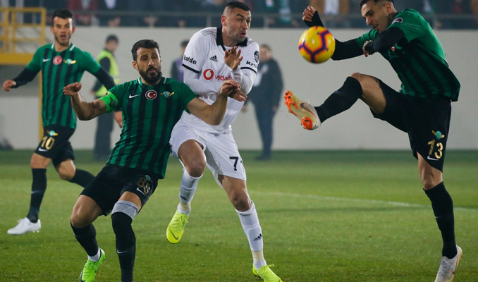 Akhisarspor - Beşiktaş maçında kural hatası