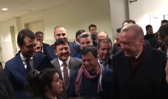 Cumhurbaşkanı Erdoğan'ı gülümseten diyalog