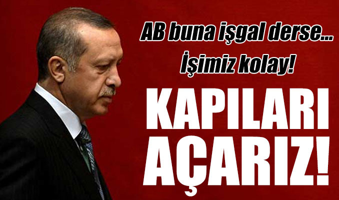 Erdoğan: AB kendine gelsin kapıları açarız