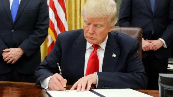 Trump Türkiye'ye yaptırım kararnamesini imzaladı... 3 bakan listede