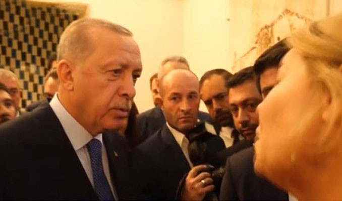 Erdoğan'dan bir kapak da SKY News muhabirine!