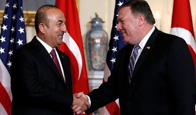 Çavuşoğlu, Pompeo ile Erdoğan'ın ABD'ye ziyaretini görüştü