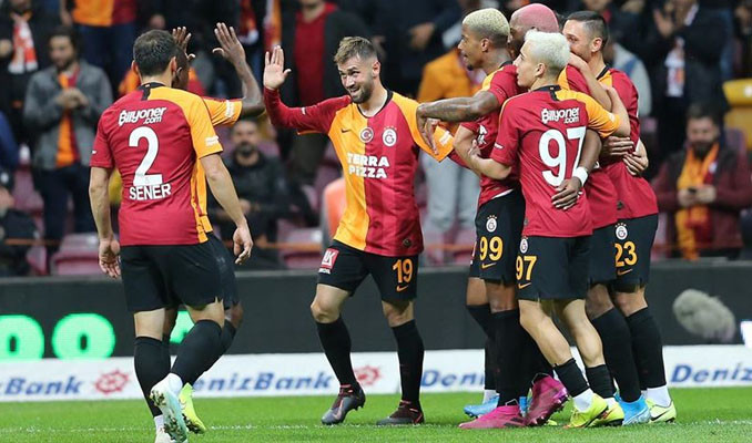 Galatasaray Süper Lig'de sahasında kazandı