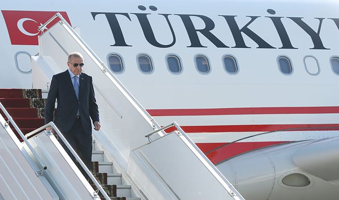 Erdoğan ABD'deki temaslarının ardından yurda döndü