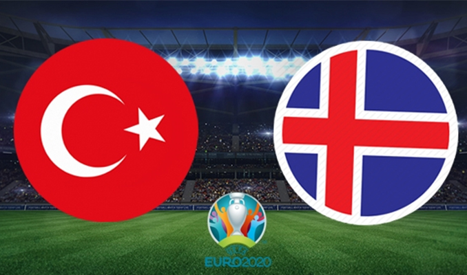 Türkiye-İzlanda maçında ilk 11'ler belli oldu