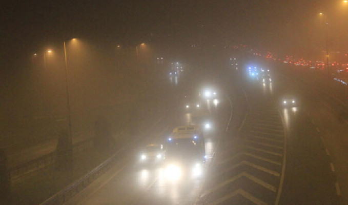 İstanbul'da yoğun sis! Şehir Hatları seferleri iptal