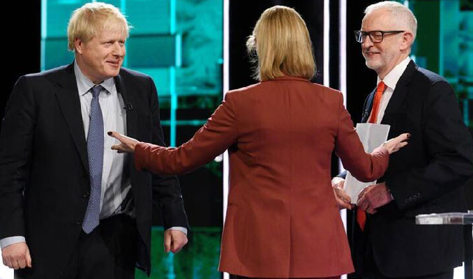 Johnson ve Corbyn erken seçim öncesi TV'de kapıştı