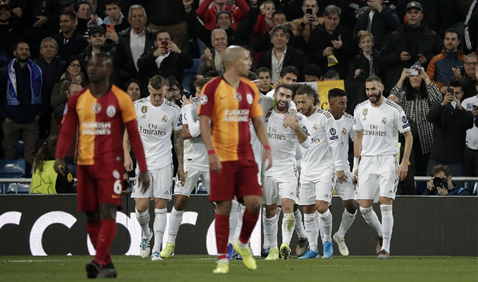 Galatasaray, Real Madrid'e 6-0 mağlup oldu