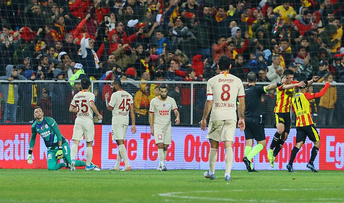 Galatasaray deplasmanda mağlup