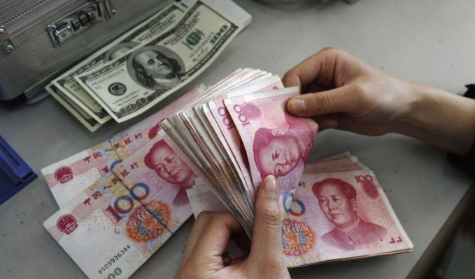 Çin'de ticari bankalar net 15 milyar dolarlık döviz sattılar