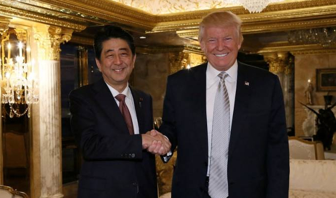 Trump-Abe zirvesi için tarih verildi