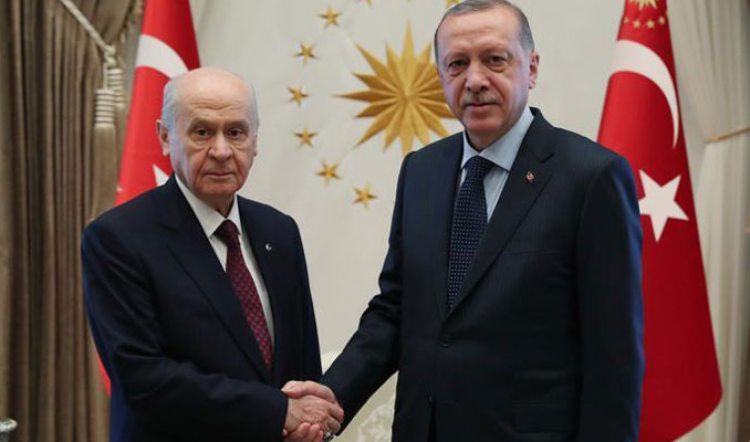 Cumhurbaşkanı Erdoğan Beştepe'de Bahçeli'yi kabul edecek
