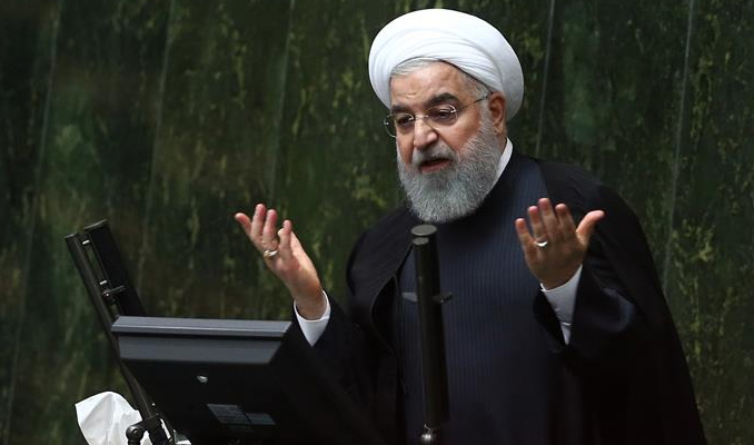 Ruhani'den ABD'ye sert mesaj