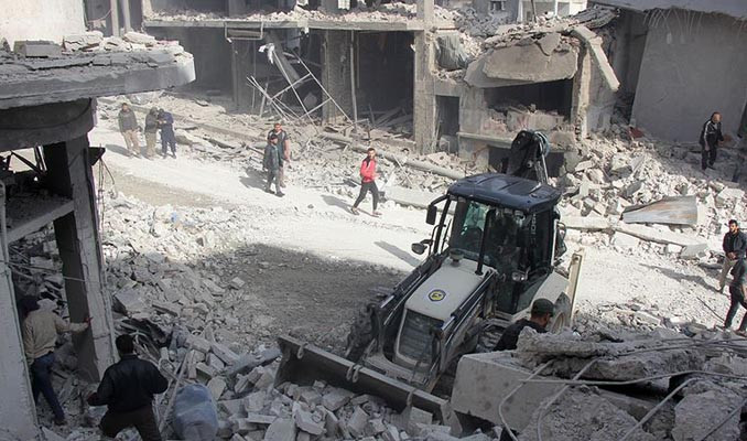 İdlib'e hava saldırısı: 5 ölü