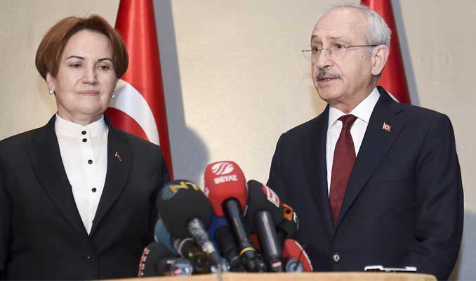Kılıçdaroğlu ve Akşener'den ortak basın açıklaması