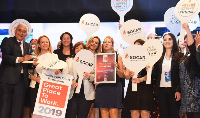 SOCAR Türkiye ve iştirakleri 2019’un en iyi işverenleri!