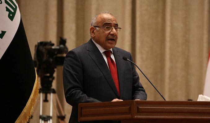 Irak Başbakanı Abdülmehdi, yarın Türkiye'ye gelecek