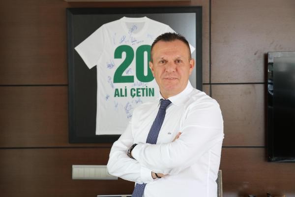 Denizlispor Başkanı Çetin: Süper Lig'de hedefimiz ilk 5