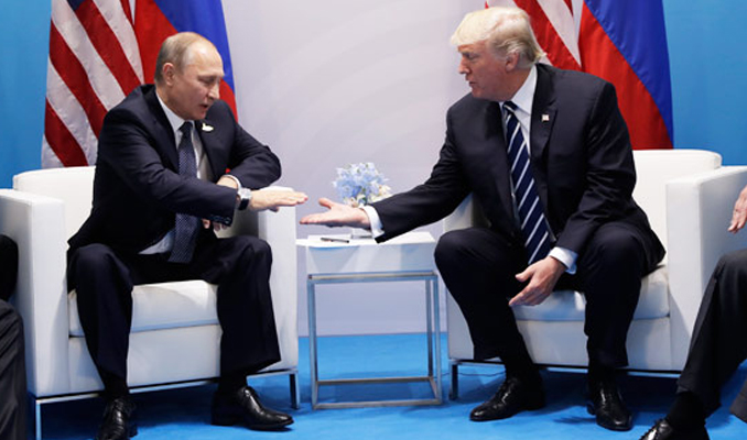 Putin ile Trump'tan kritik görüşme