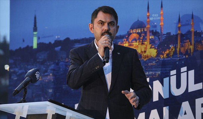  Bakan Kurum: İstanbul'da yeni bir şahlanış yapmak istiyoruz