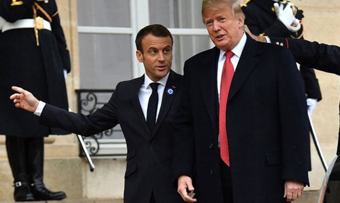 Macron'dan Trump'a çağrı: Tavrını netleştir