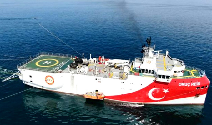Oruç Reis Gemisi de Akdeniz'e açılıyor