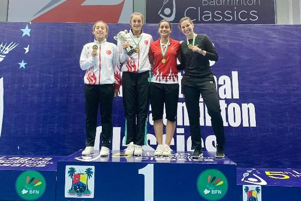 Badminton Milli Takımı'ndan 4 madalya