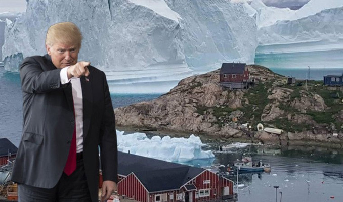 Trump'tan kinayeli Grönland paylaşımı