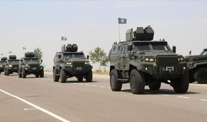 Türk Ejder Yalçın zırhlıları Özbekistan ordusunda