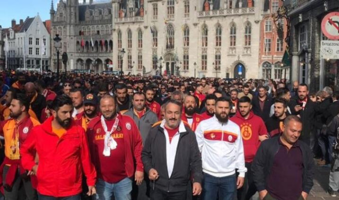 Belçika'da 22 Türk taraftar göz altına alındı