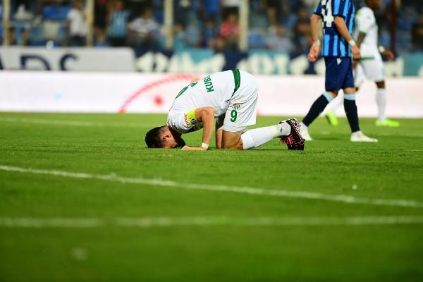 Bursaspor'da mağlubiyetin üzüntüsü yaşanıyor