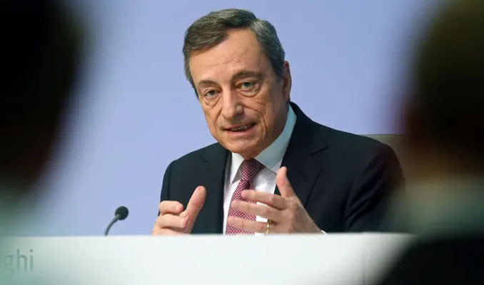 Draghi: Euro Bölgesi ekonomisi için ufukta toparlanma işareti yok