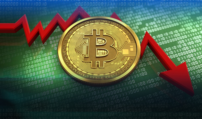 Bitcoin'deki düşüş devam ediyor