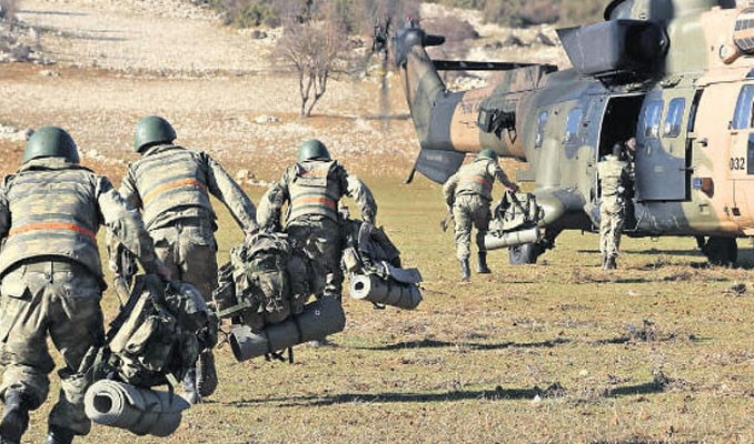 PKK'ya karşı Kıran-4 operasyonu başladı