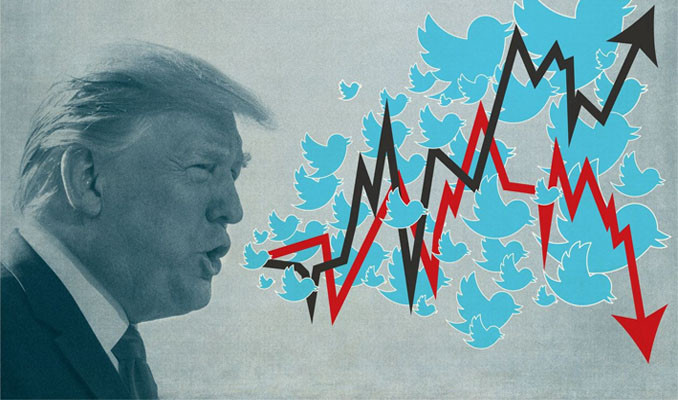 Trump'ın Tweetlerinin borsalar üzerinde etkisi