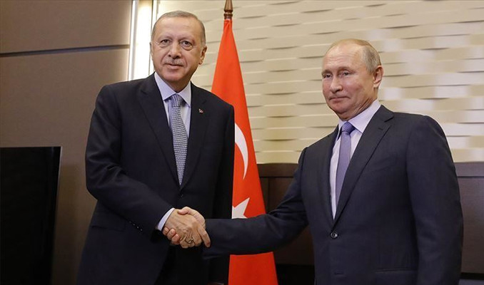 Erdoğan ve Putin, Suriye ve Libya'yı görüşecek