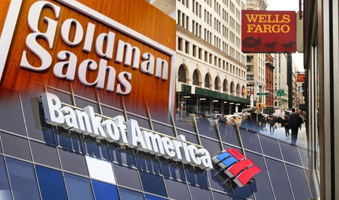 Bofa, Wells Fargo ve Goldman Sachs üçüncü çeyrek bilançoları