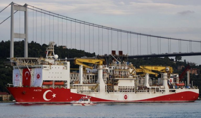 Fatih sondaj gemisi Türkali-1'e gitmeye hazırlanıyor