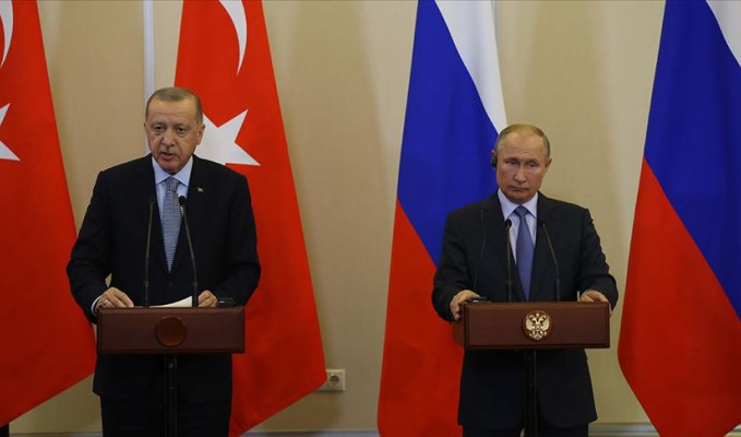 Erdoğan ve Putin arasında kritik görüşme