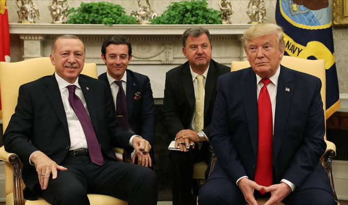 Erdoğan'dan Donald Trump'a teşekkür mesajı