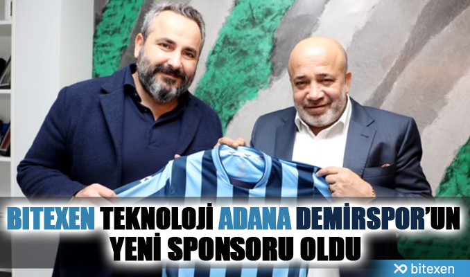 Adana Demirspor’un yeni sponsoru Bitexen Teknoloji oldu!