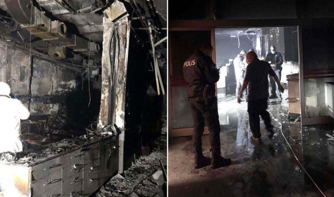Gaziantep'teki hastane yangınında ölü sayısı 11'e yükseldi