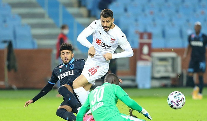 Trabzonspor, Sivasspor ile berabere kaldı