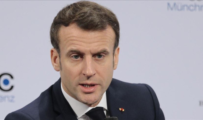 Macron: Esed rejiminin yaptığı insani skandaldır