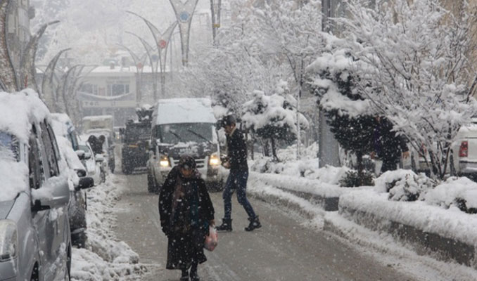 Meteoroloji’den 16 ilde yoğun kar ve çığ uyarısı