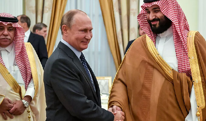 Putin ve Prens Selman petrol üretimini görüştü