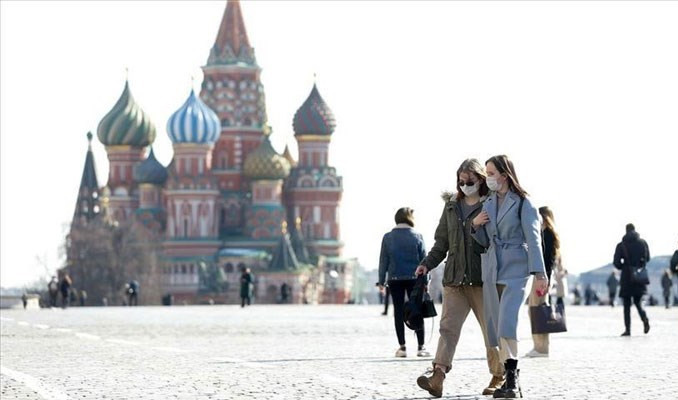 Rusya'da Kovid-19 vaka sayısı 87 bini aştı