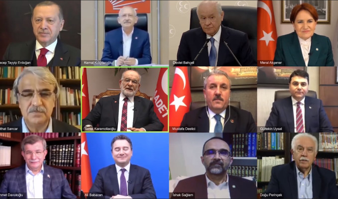 SP'den tüm siyasi liderleri buluşturan 19 Mayıs videosu
